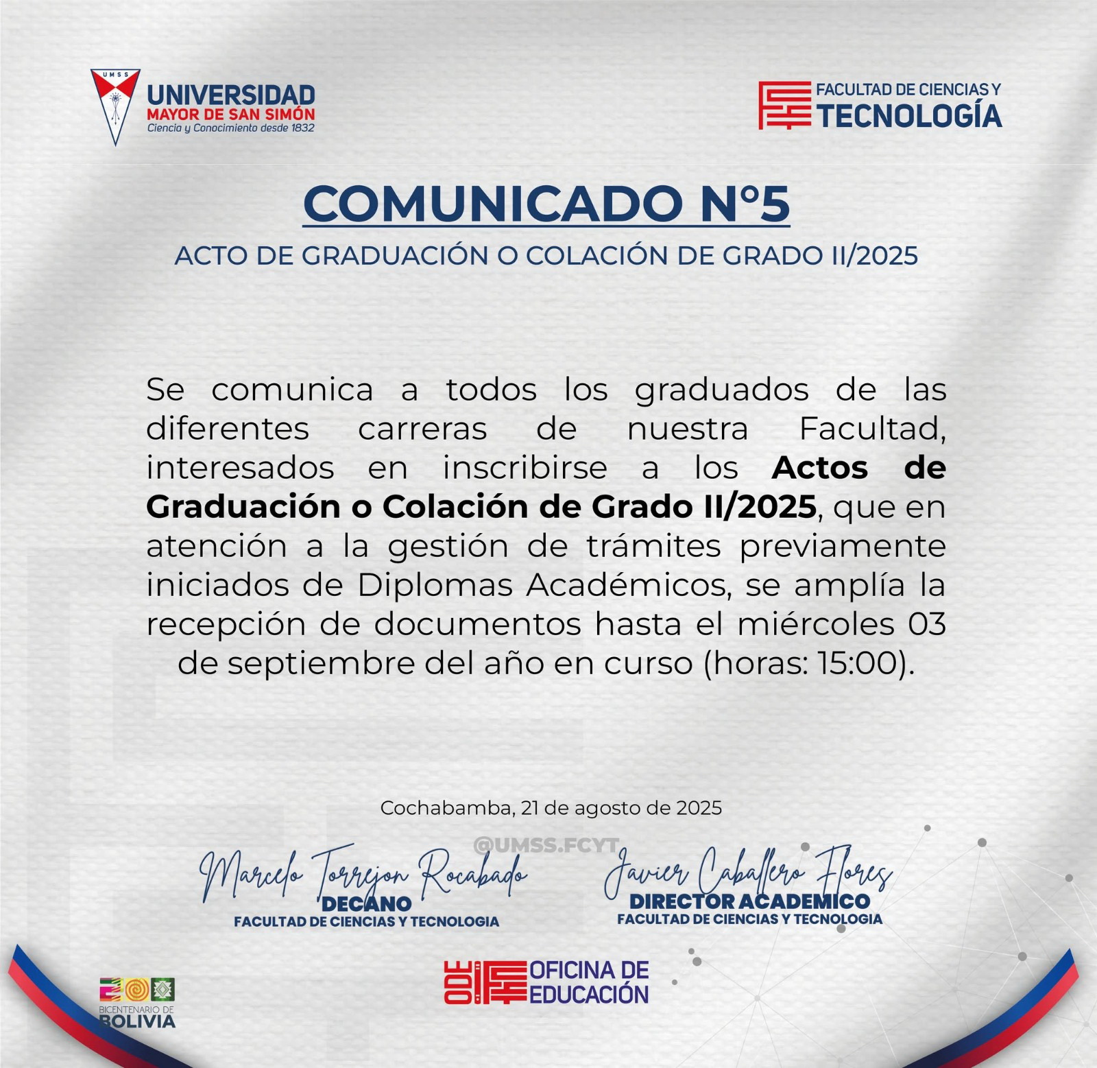 http://sagaa.fcyt.umss.edu.bo/imgs/comunicadoActoColacion05_2-2025.jpg